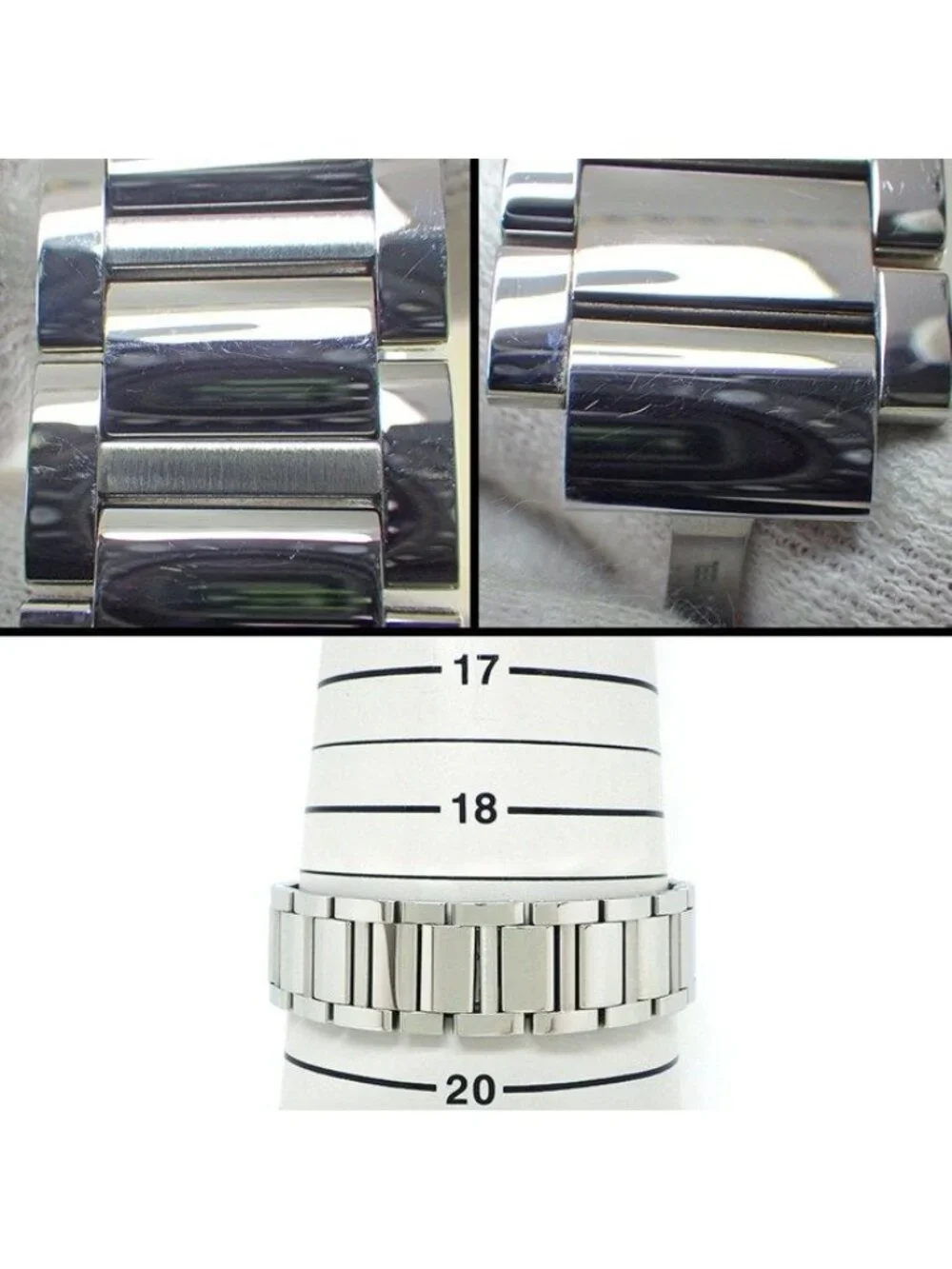 Cartier Watch Tank Must LM Rectangular Black Dial SS Quartz Analog